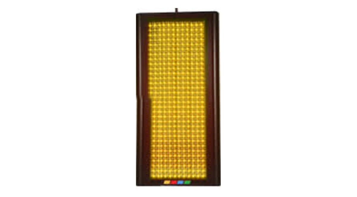 Extra-wide track safety light
