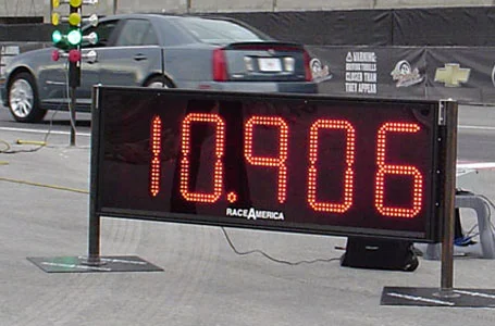 Oval track scoreboard system
