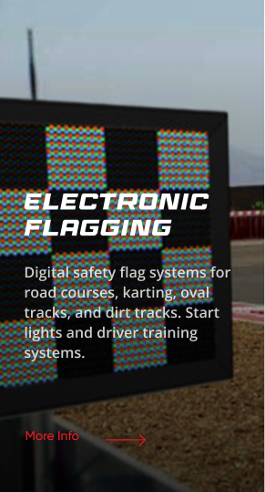 Track safety flag system