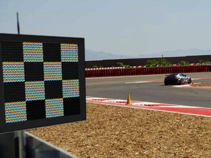 Track safety flag system
